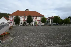 Alte Posthalterei in Amt Creuzburg - Ansicht Marktplatz